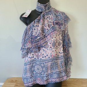 Parker Women's Blouse in Chambers Print Ophelia Style Original Price $248 Small